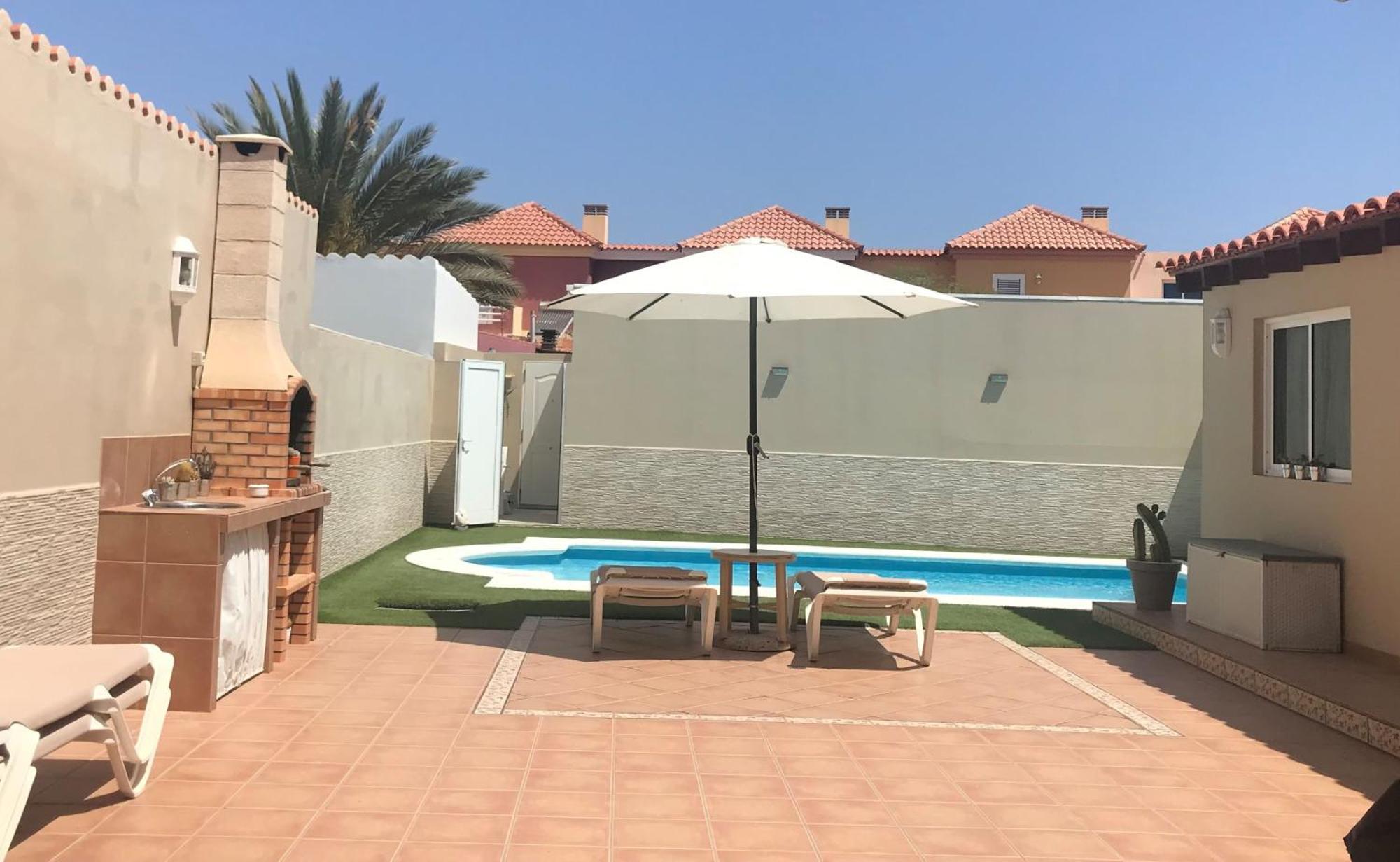 Mar&Mar, Apartamento Con Solarium Y Piscina Gran Tarajal Exteriör bild